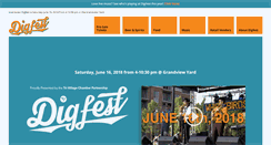 Desktop Screenshot of grandviewdigfest.com